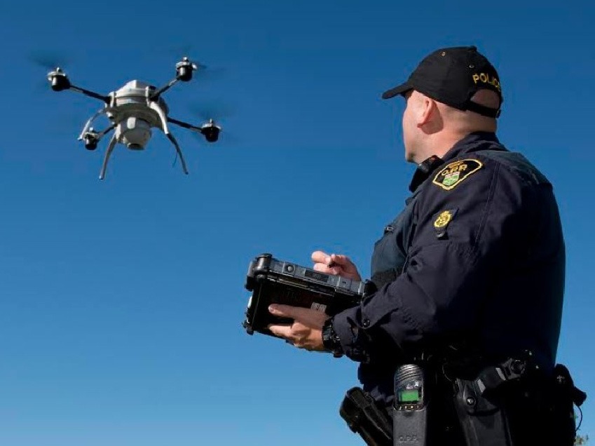 Specialized AI security drones for Government Operations